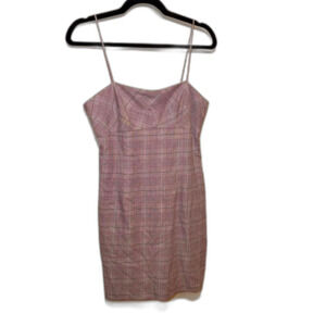 Unbranded Women's Purple and Pink Dress Pinup Plaid Y2K